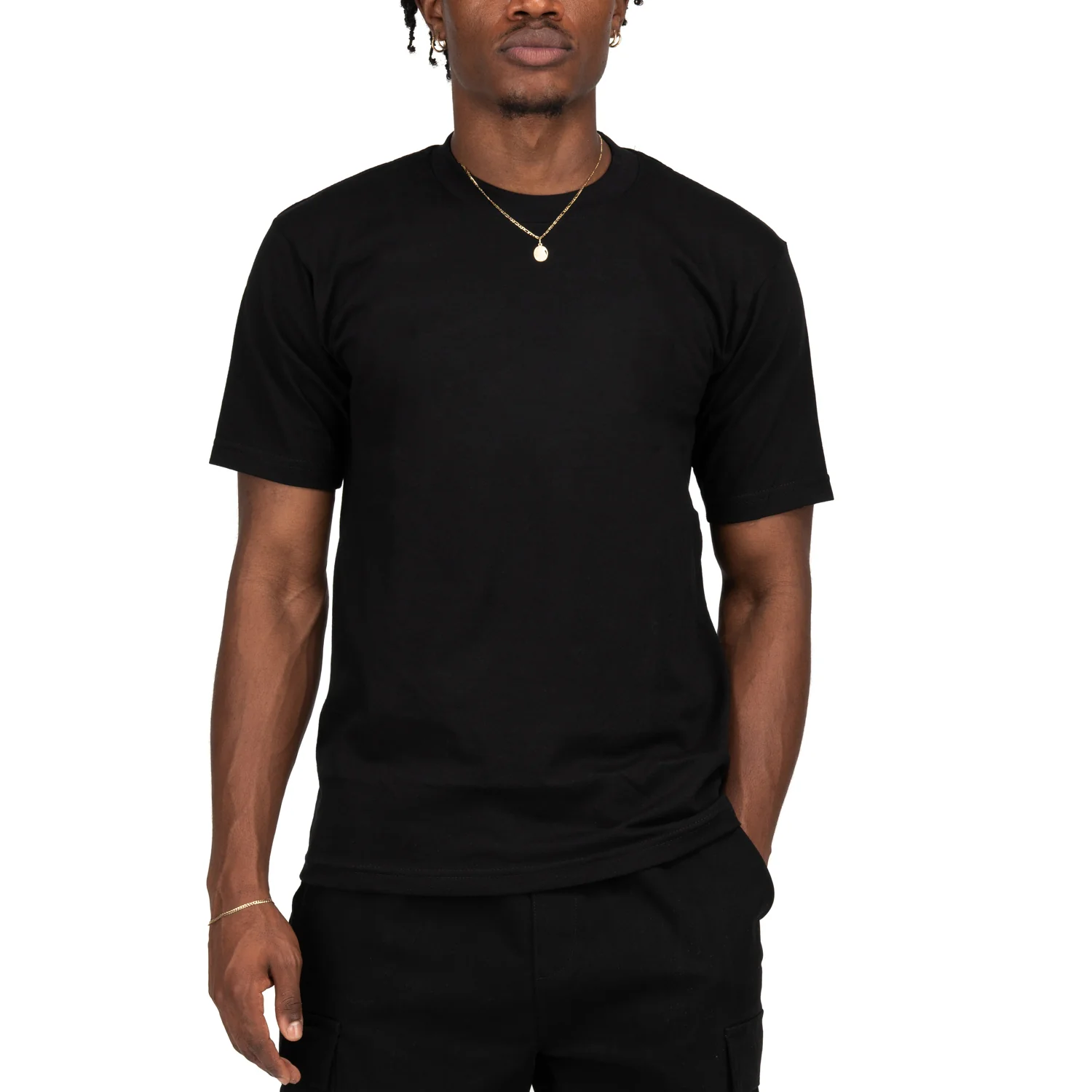 Heavyweight Solid Crew Neck - Mens - Image 2