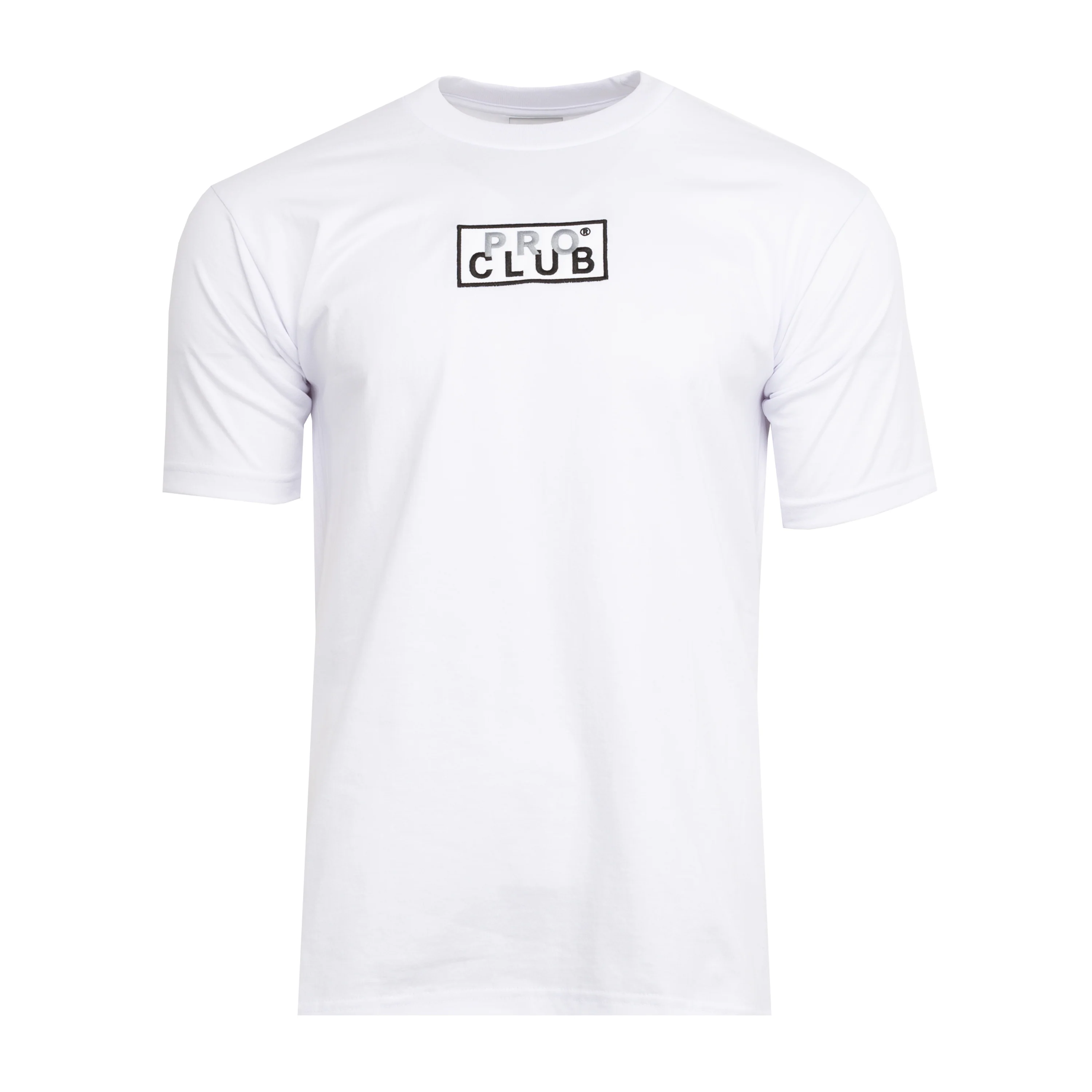 Heavyweight Embroidered Box Logo Tee - Mens