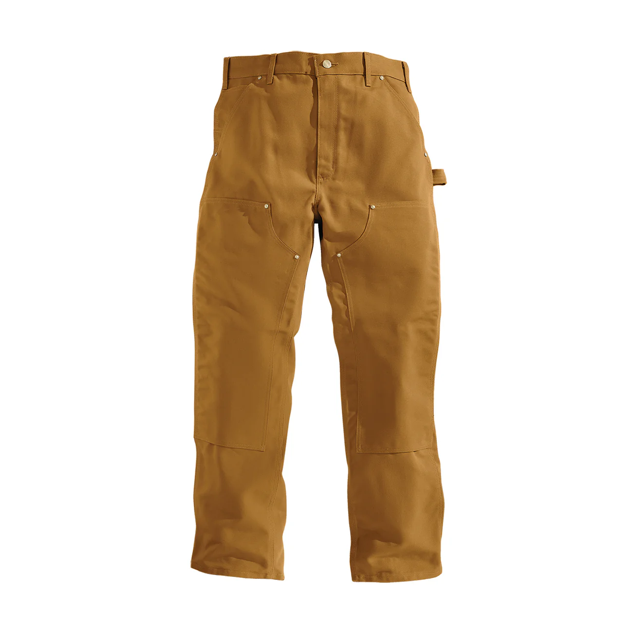 Loose Straight Firm Duck Dbl Front Dungaree -Mens