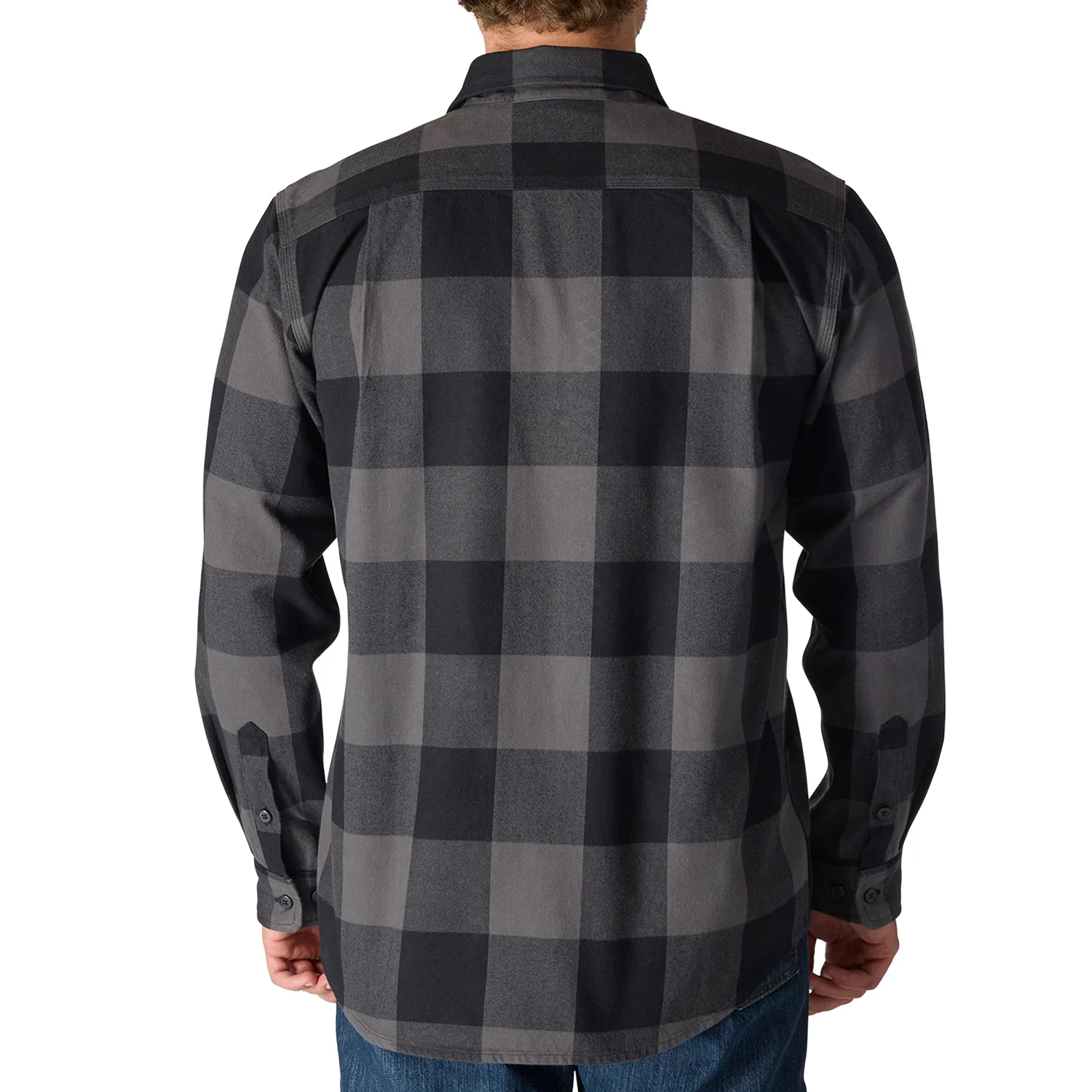 HW Loose Plaid Flannel -Mens - Image 6