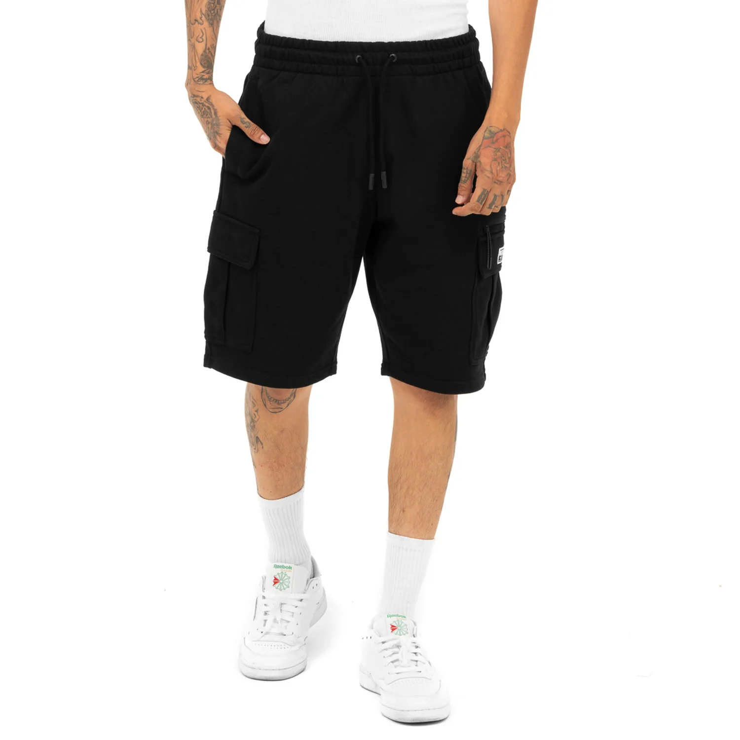 French Terry Cargo Shorts - Mens - Image 2