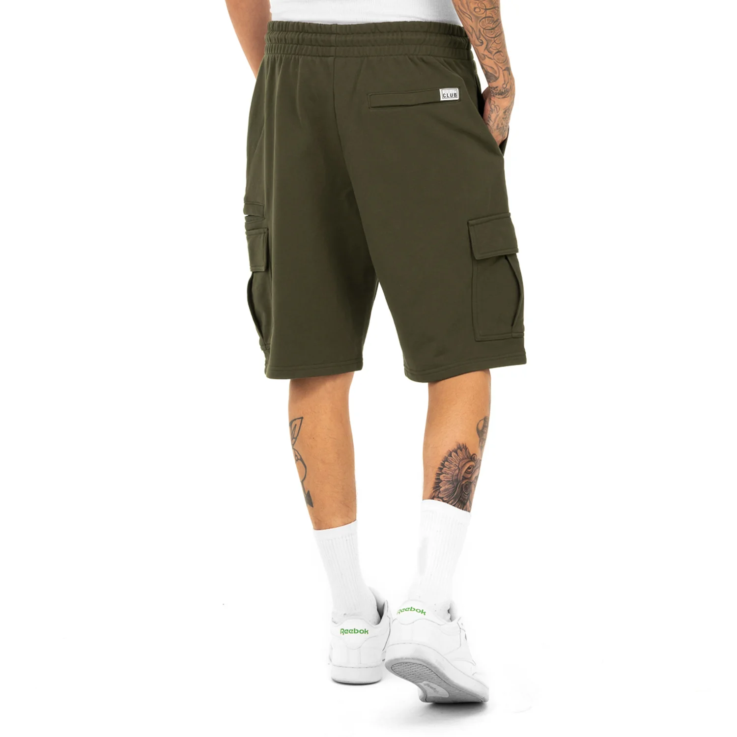French Terry Cargo Shorts - Mens - Image 3