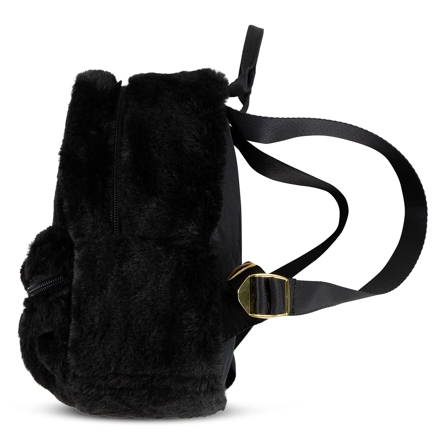 Faux Fur Mini Backpack - Image 4