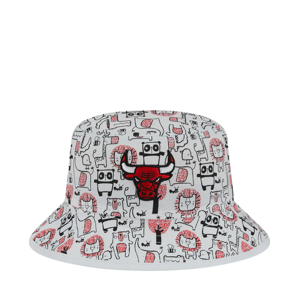 Bulls Zoo AOP Bucket OTC - Kids
