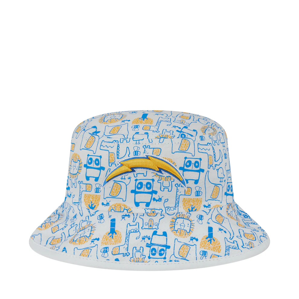 Chargers Zoo AOP Bucket OTC - Kids