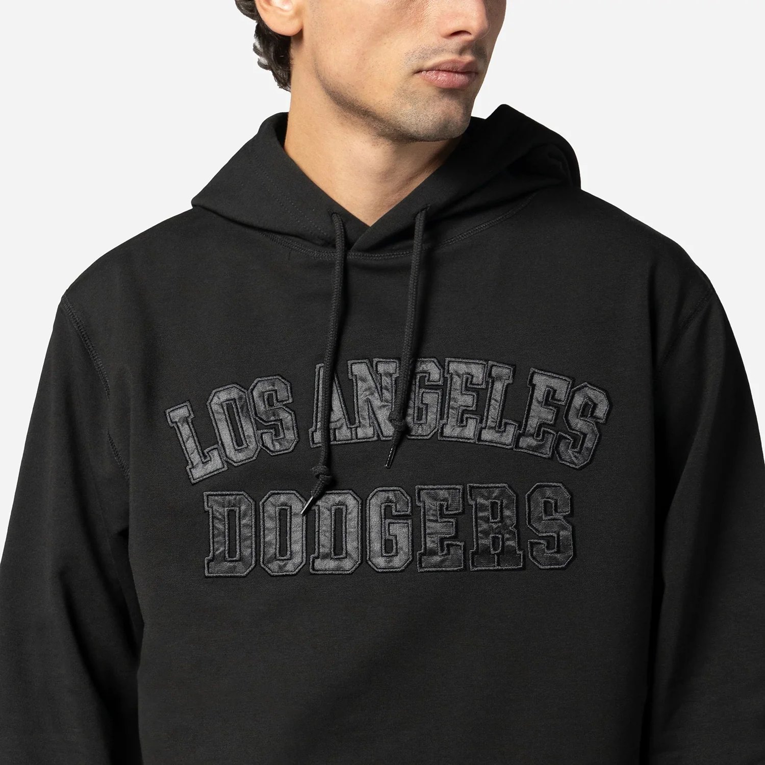 Dodgers Triple Black PO Hoody - Mens - Image 5