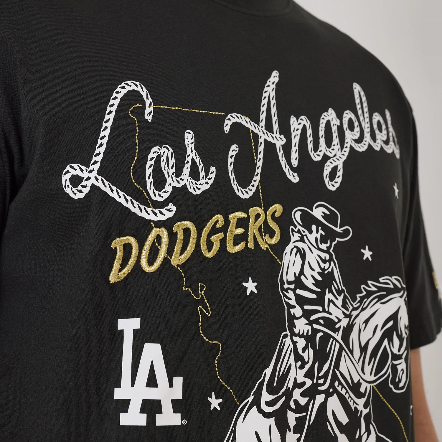 Los Angeles Dodgers Western Tee -Mens - Image 3
