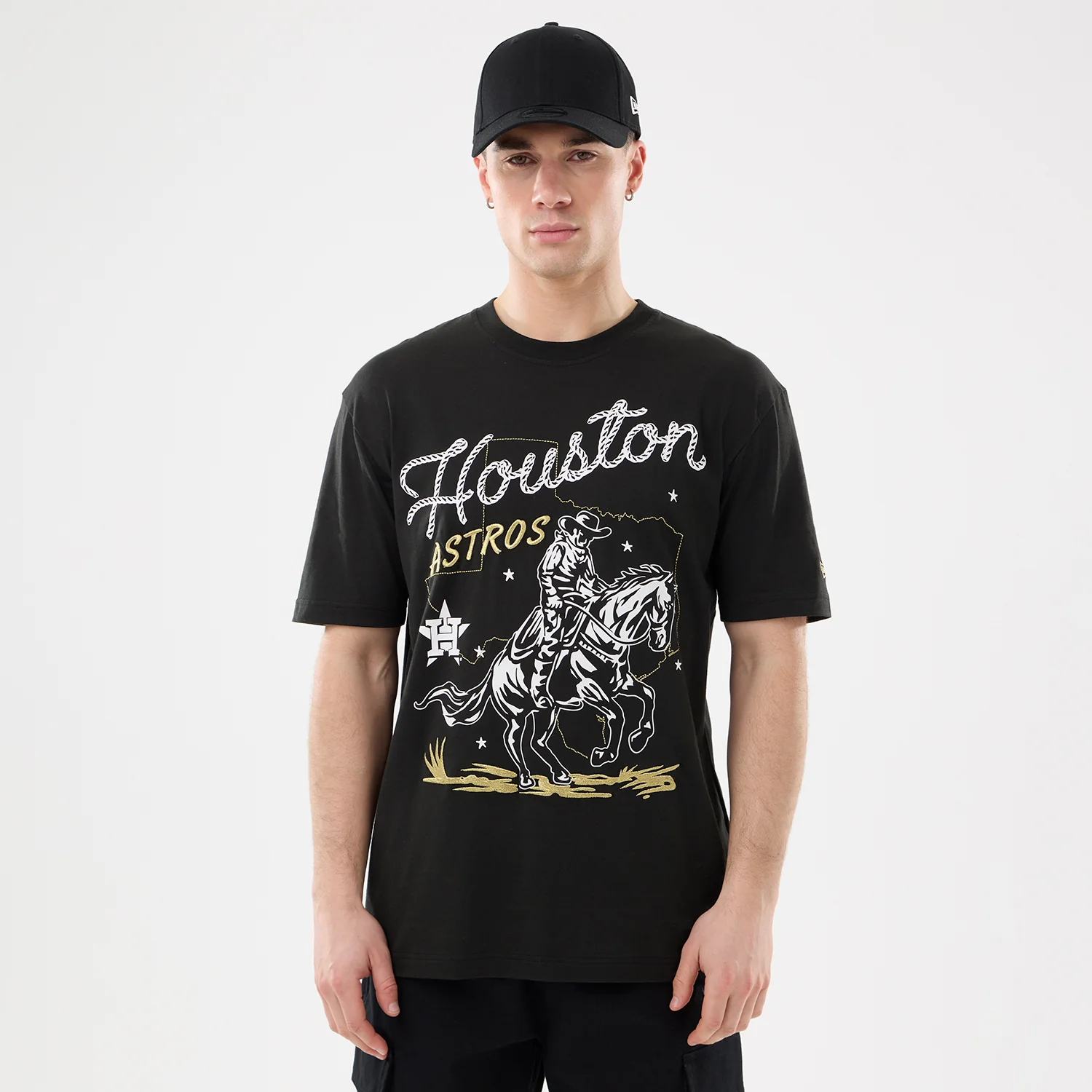 Houston Astros Western Tee -Mens - Image 2