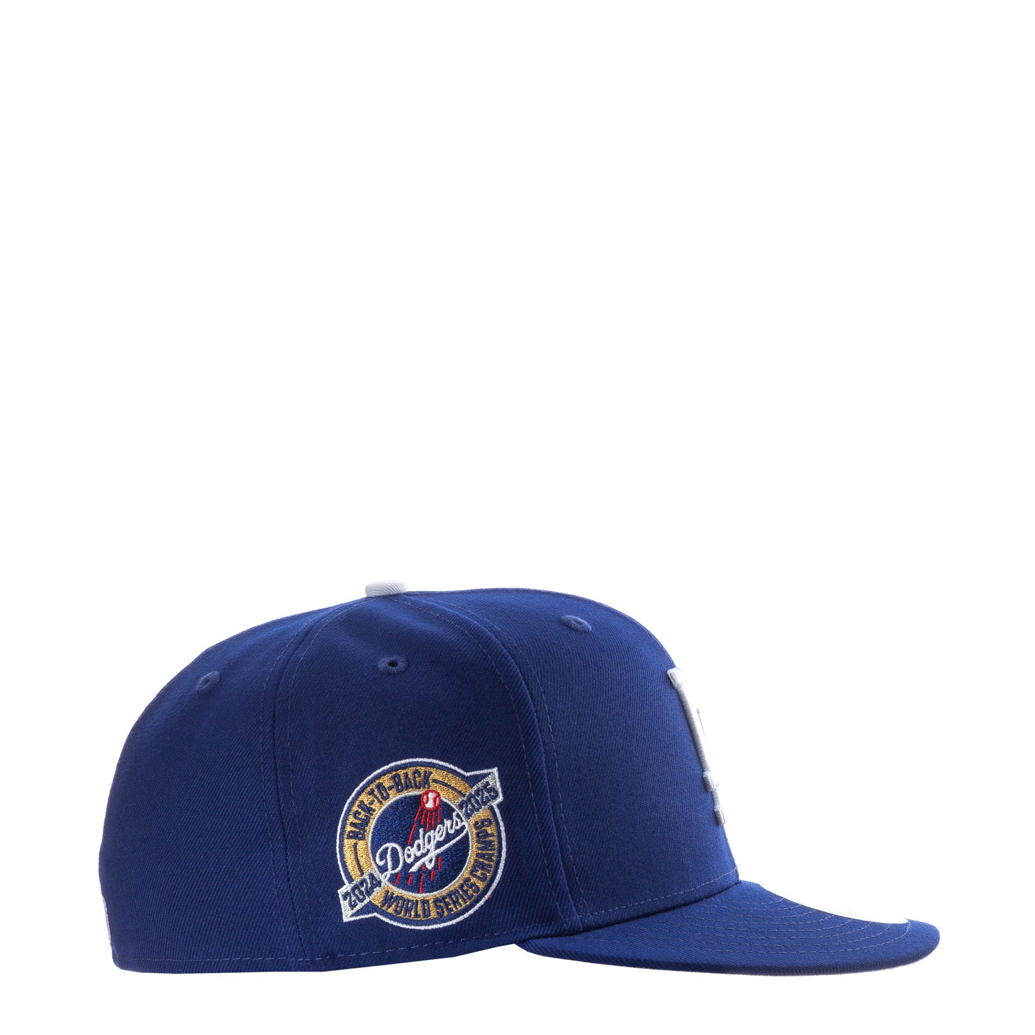 Dodgers 2024-2025 Back-to Back Side Patch 5950 - Image 2