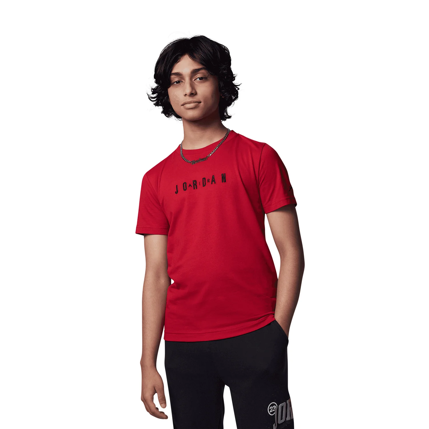 Wordmark Embroidered Crew - Youth - Image 2