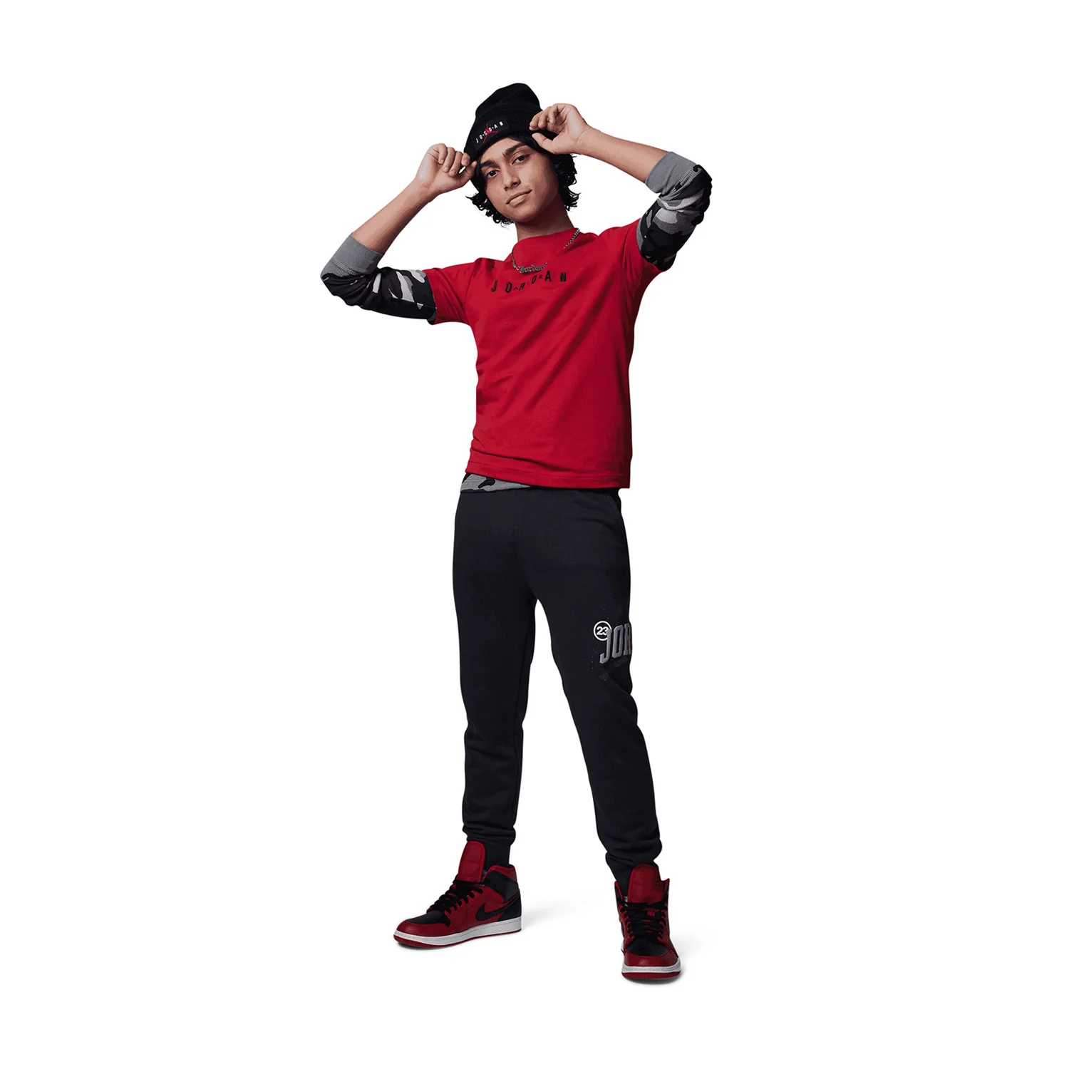 Wordmark Embroidered Crew - Youth - Image 3