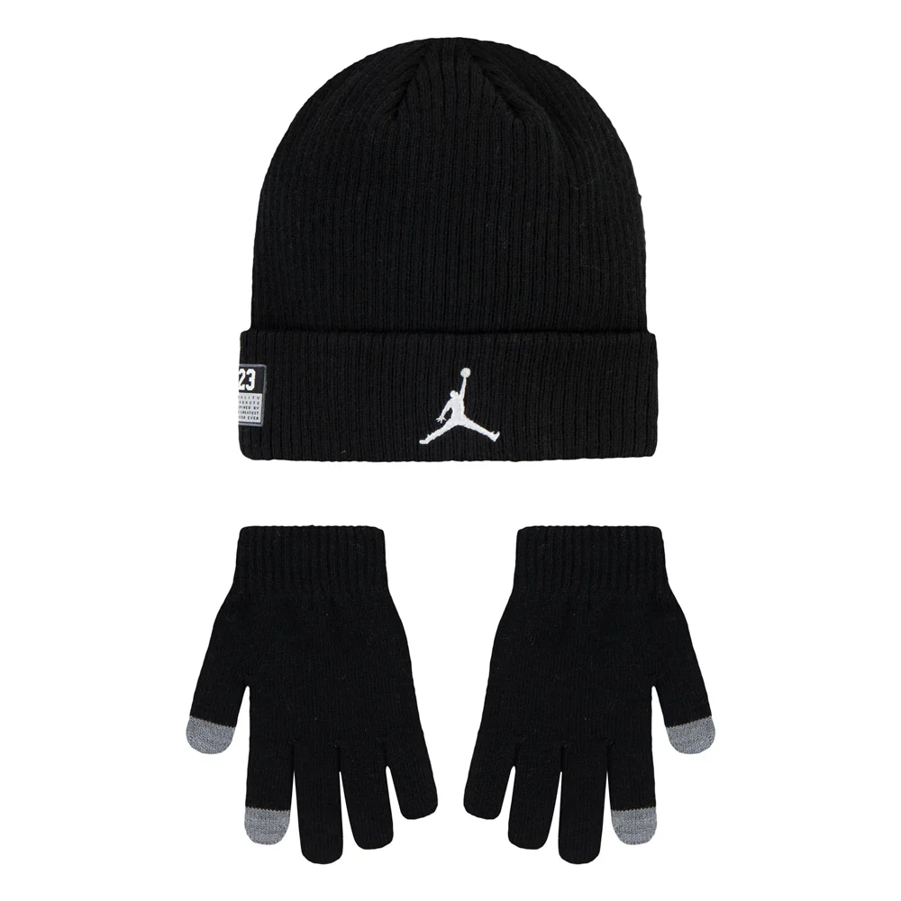 Youth Jordan 23 Jersey Beanie & Glove Set - Image 2