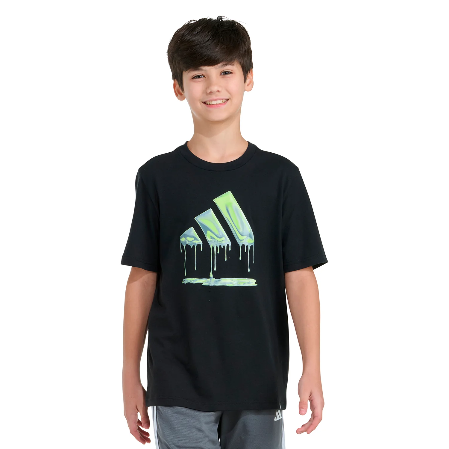 Chrome Drip Logo Tee - Youth - Image 2