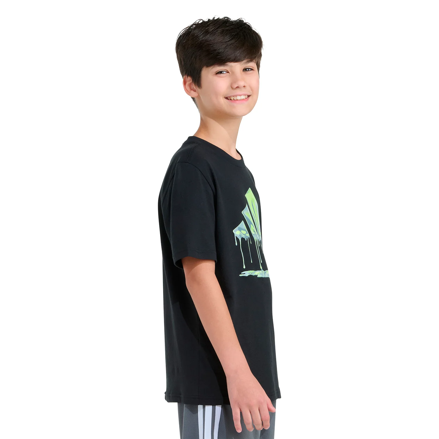 Chrome Drip Logo Tee - Youth - Image 4