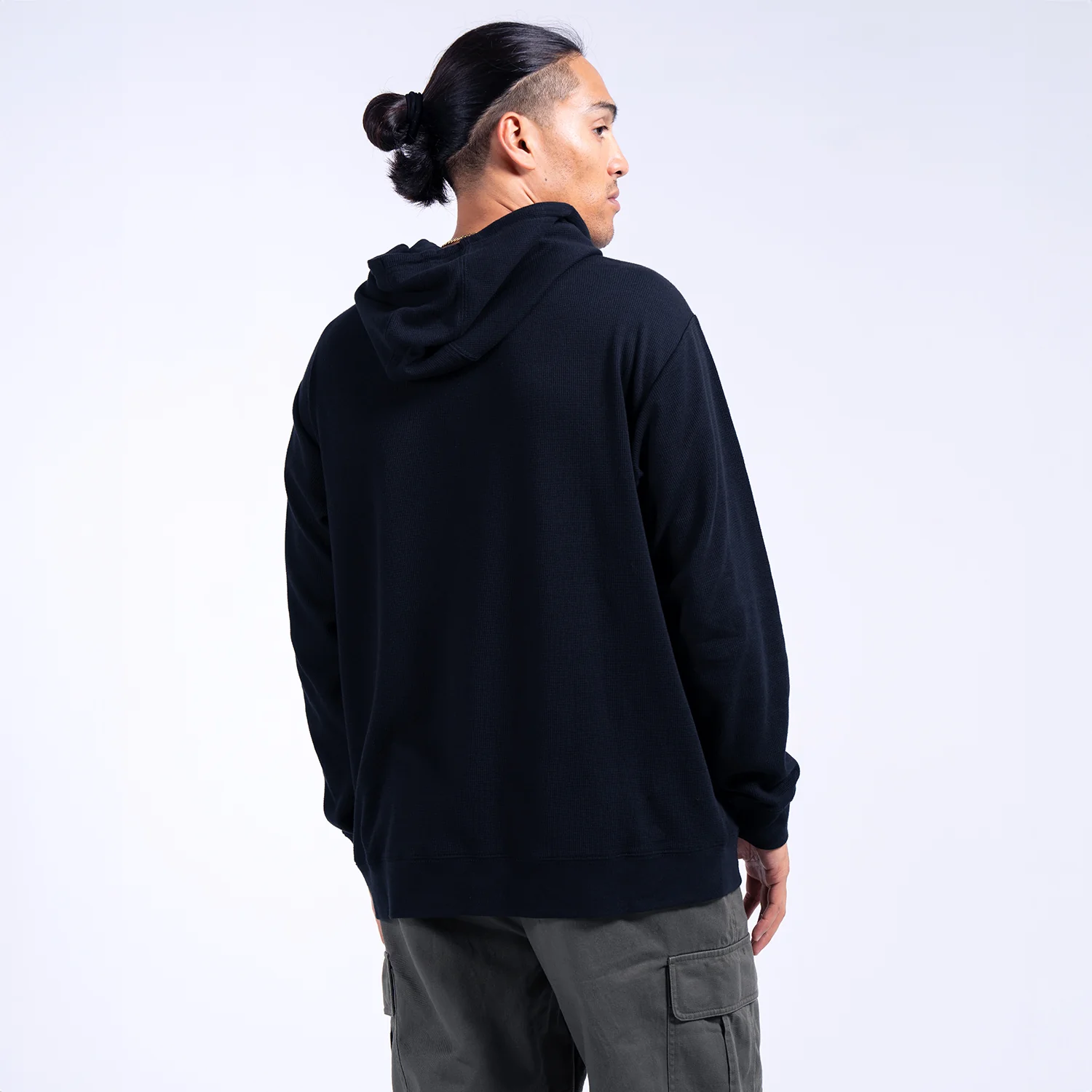 Long Sleeve Thermal Hoody - Mens - Image 5