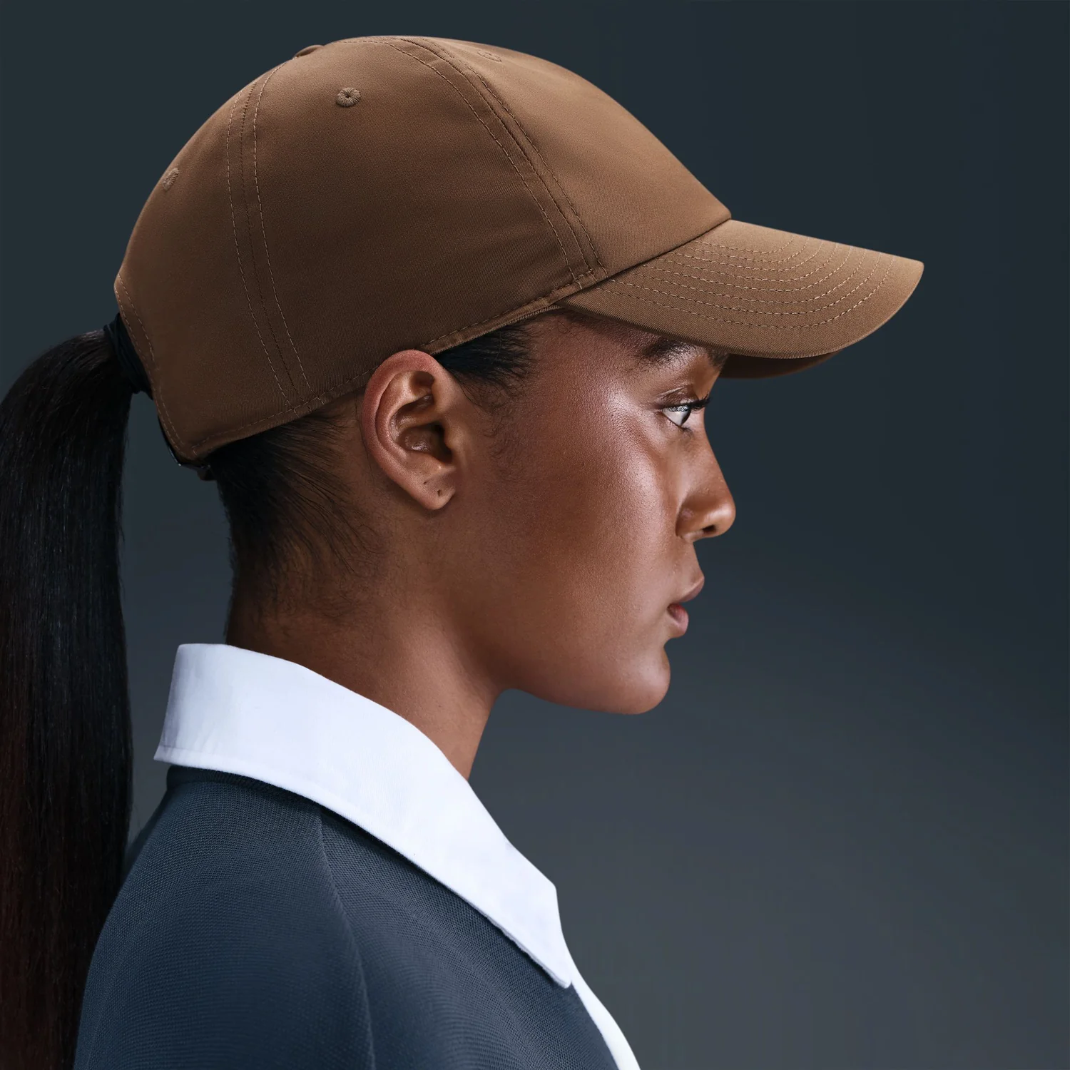 Nike Club Cap Metal Swoosh Strapback - Image 5