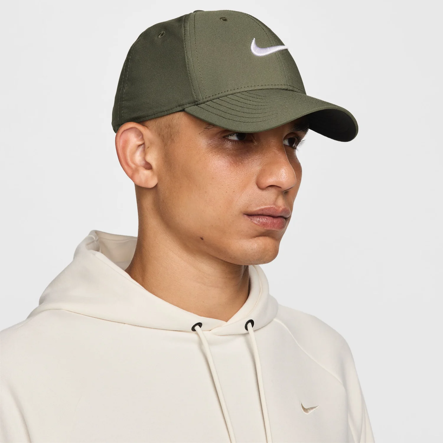 Nike Dri-Fit Club Cap Structured Swoosh Performance Strapback - Image 4