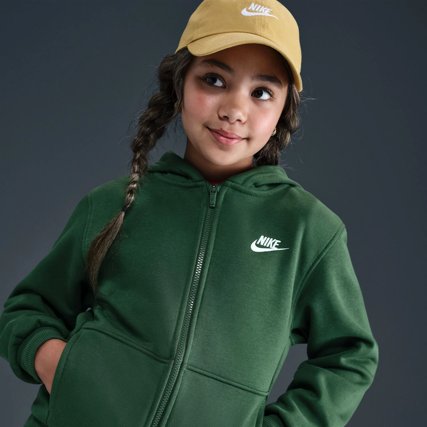 Club Fleece FZ Hoody - Youth - Image 3
