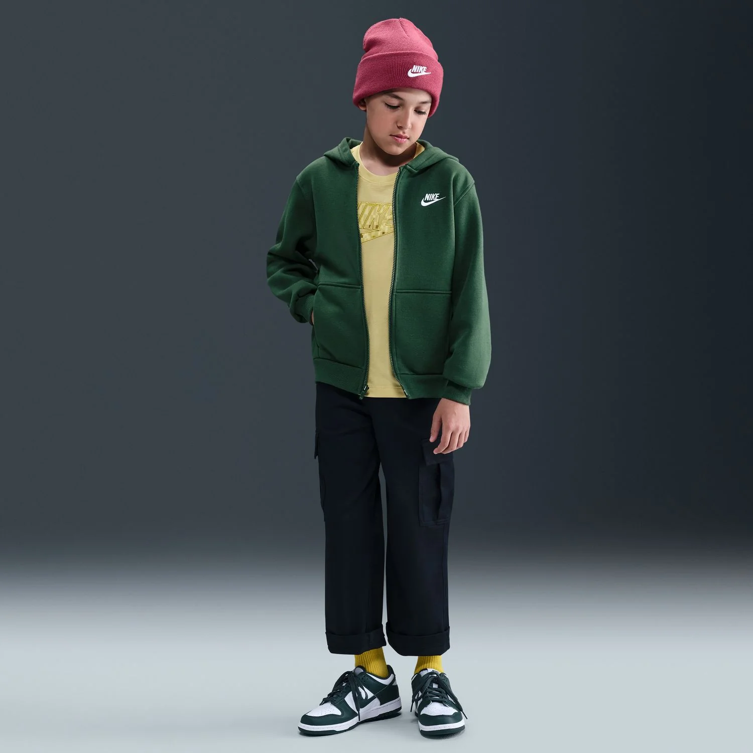 Club Fleece FZ Hoody - Youth - Image 5