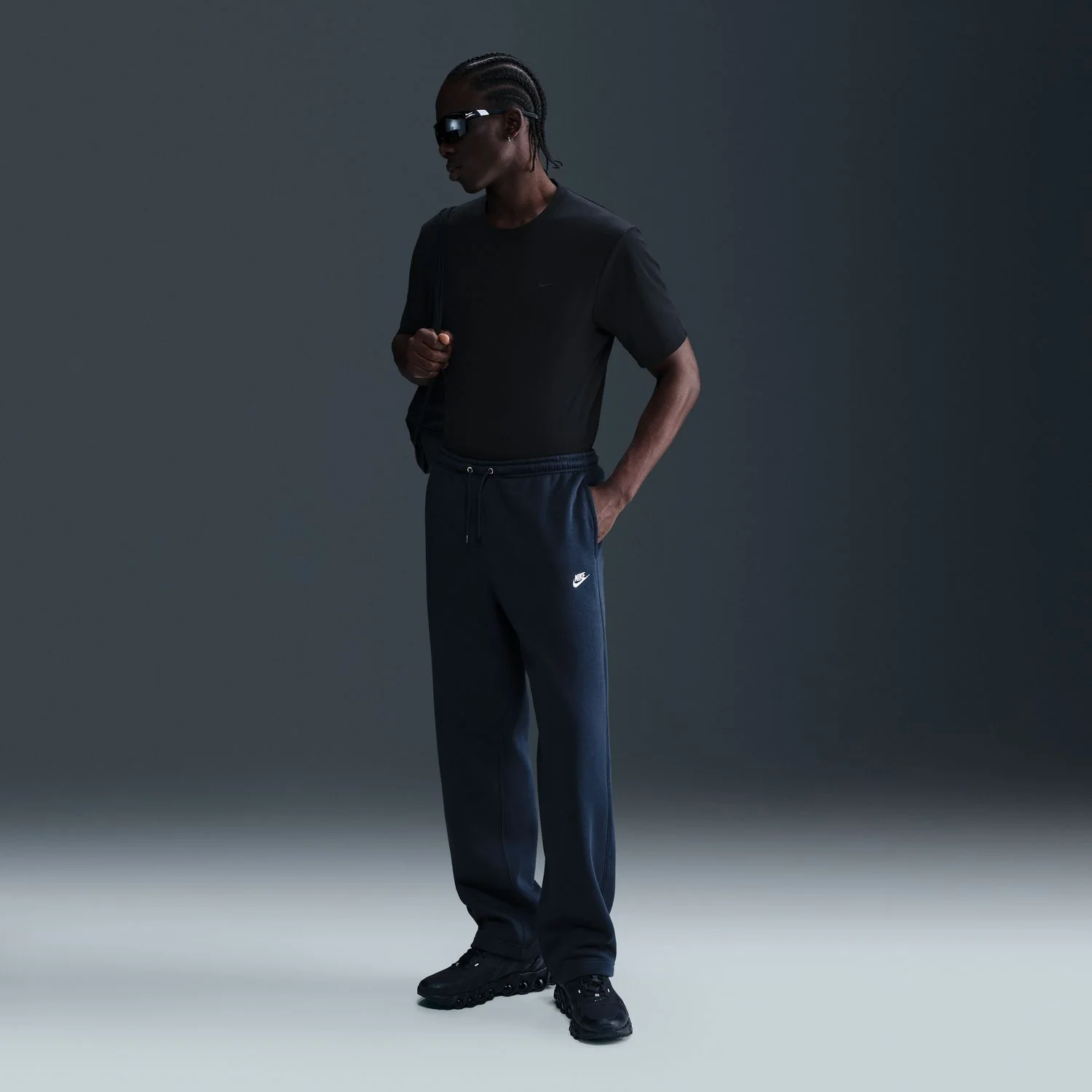 Club Fleece Open Hem Pant - Mens - Image 3