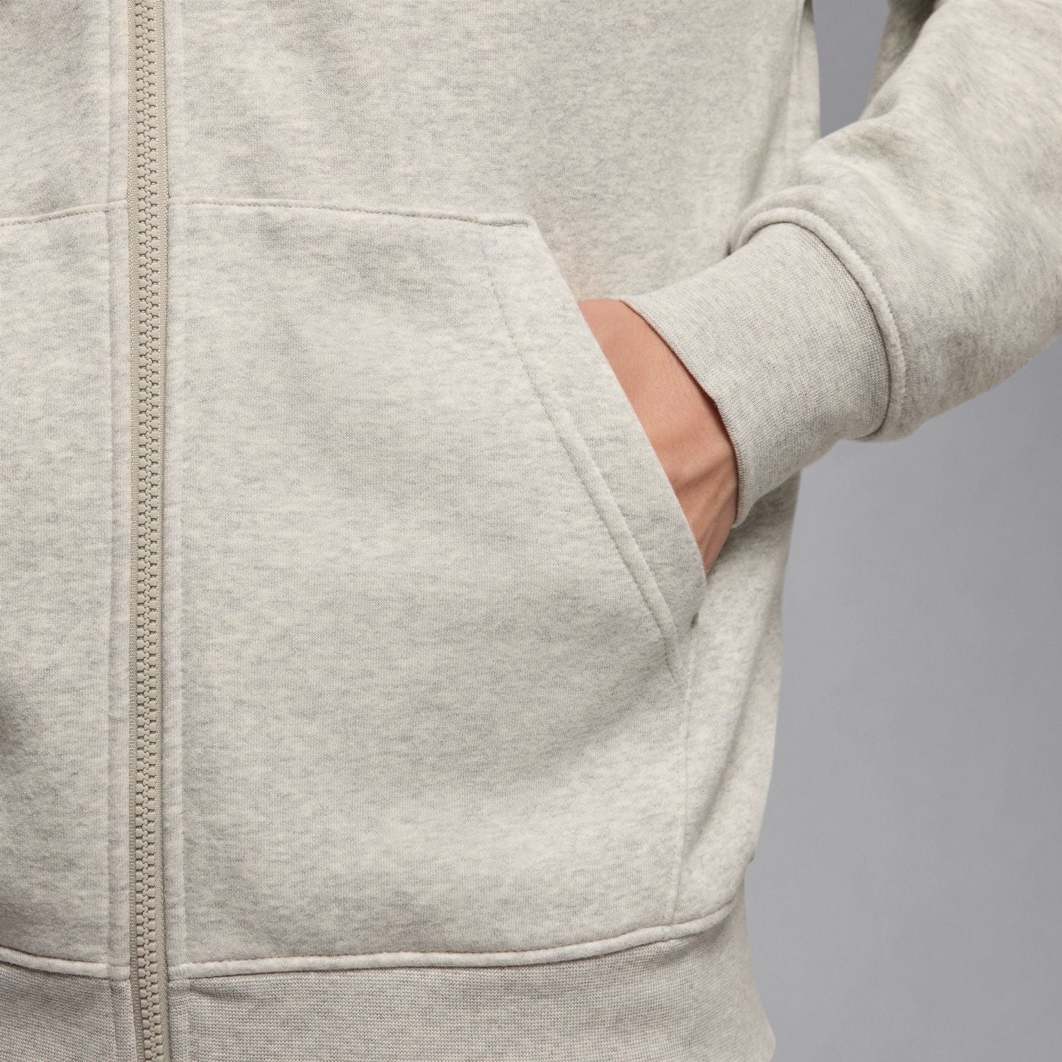 Brooklyn Fleece Full Zip Hoody - Mens - Image 5