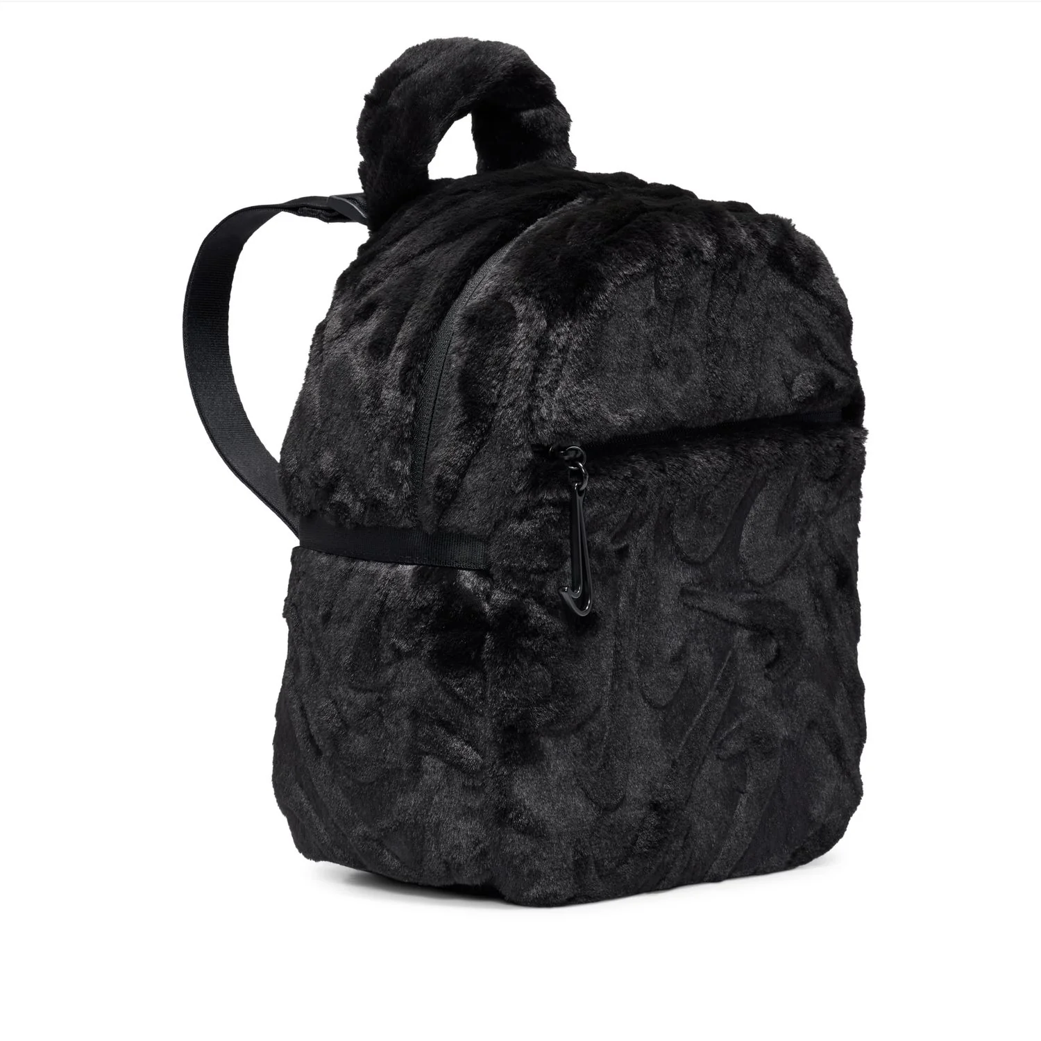 Faux Fur Mini Backpack - 6L - Image 3