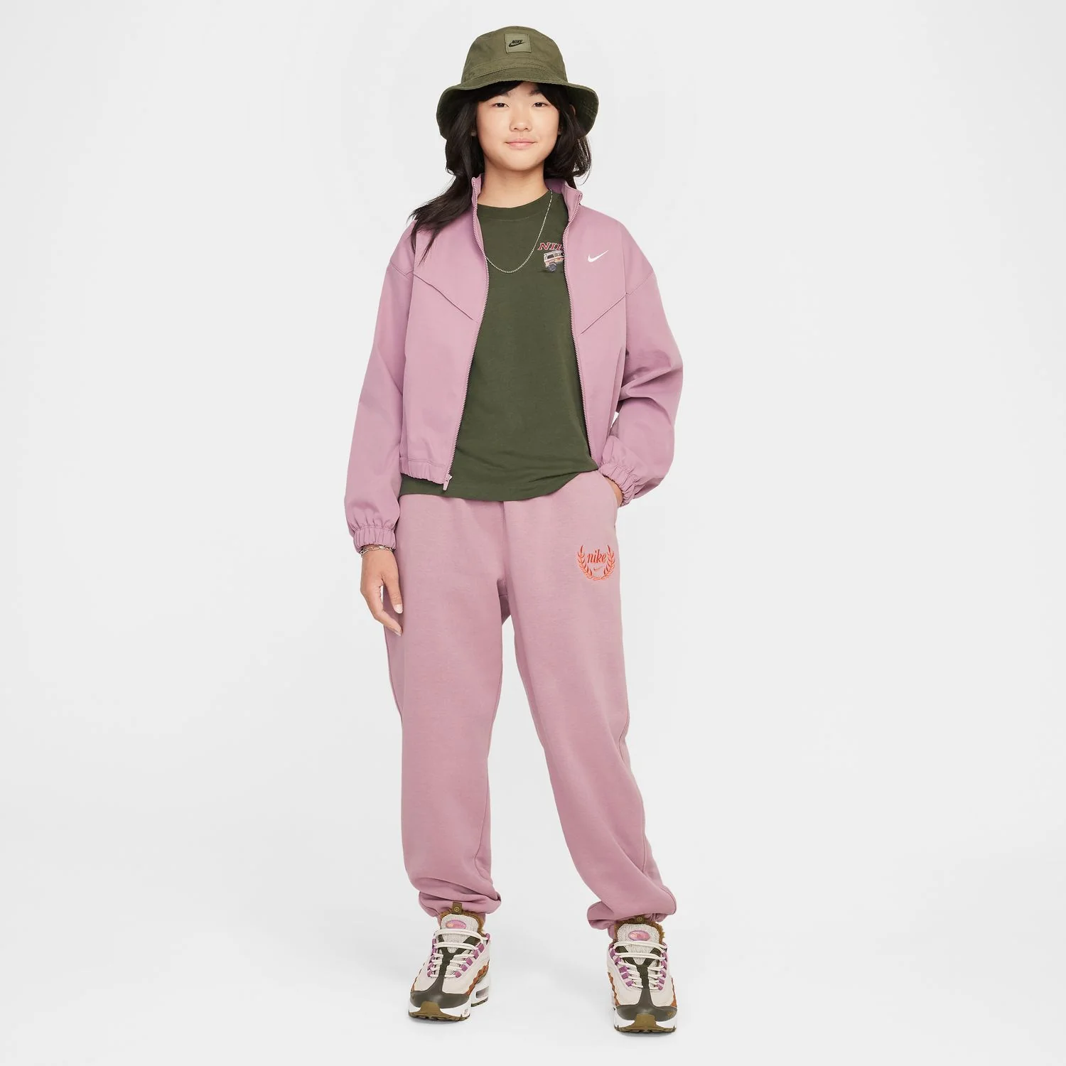 Club Fleece Loose Graphic Pant - Youth - Image 3
