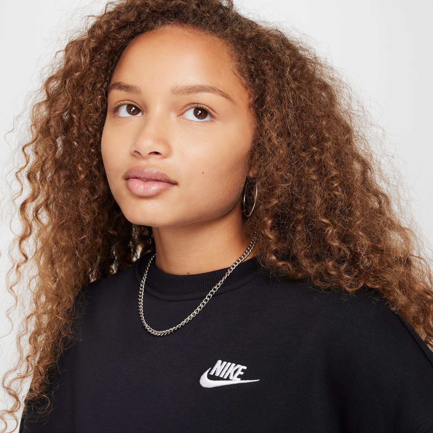 Club Fleece Boxy Crew - Youth - Image 4