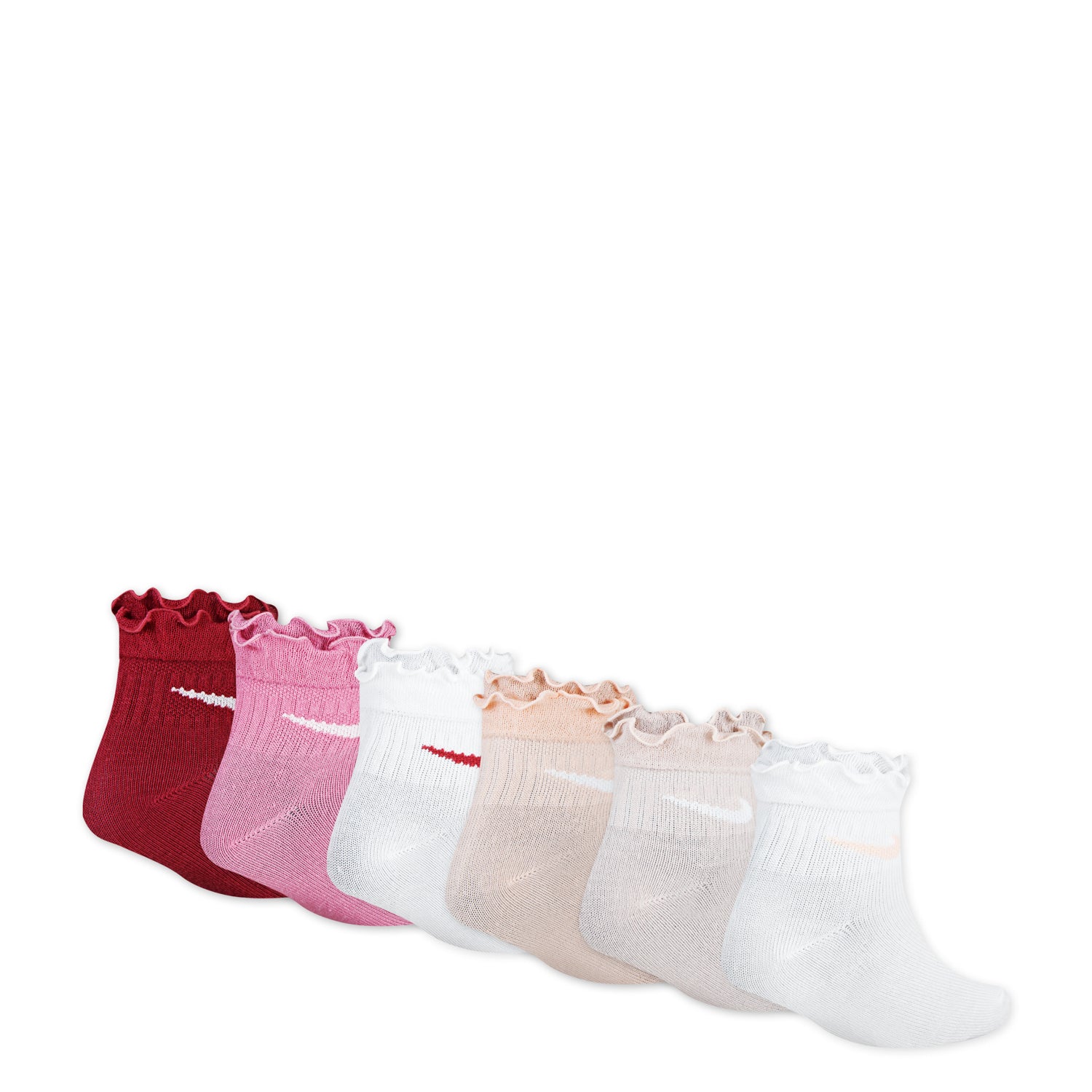 6 Pack XXS Ruffle Ankle Sock - Image 2