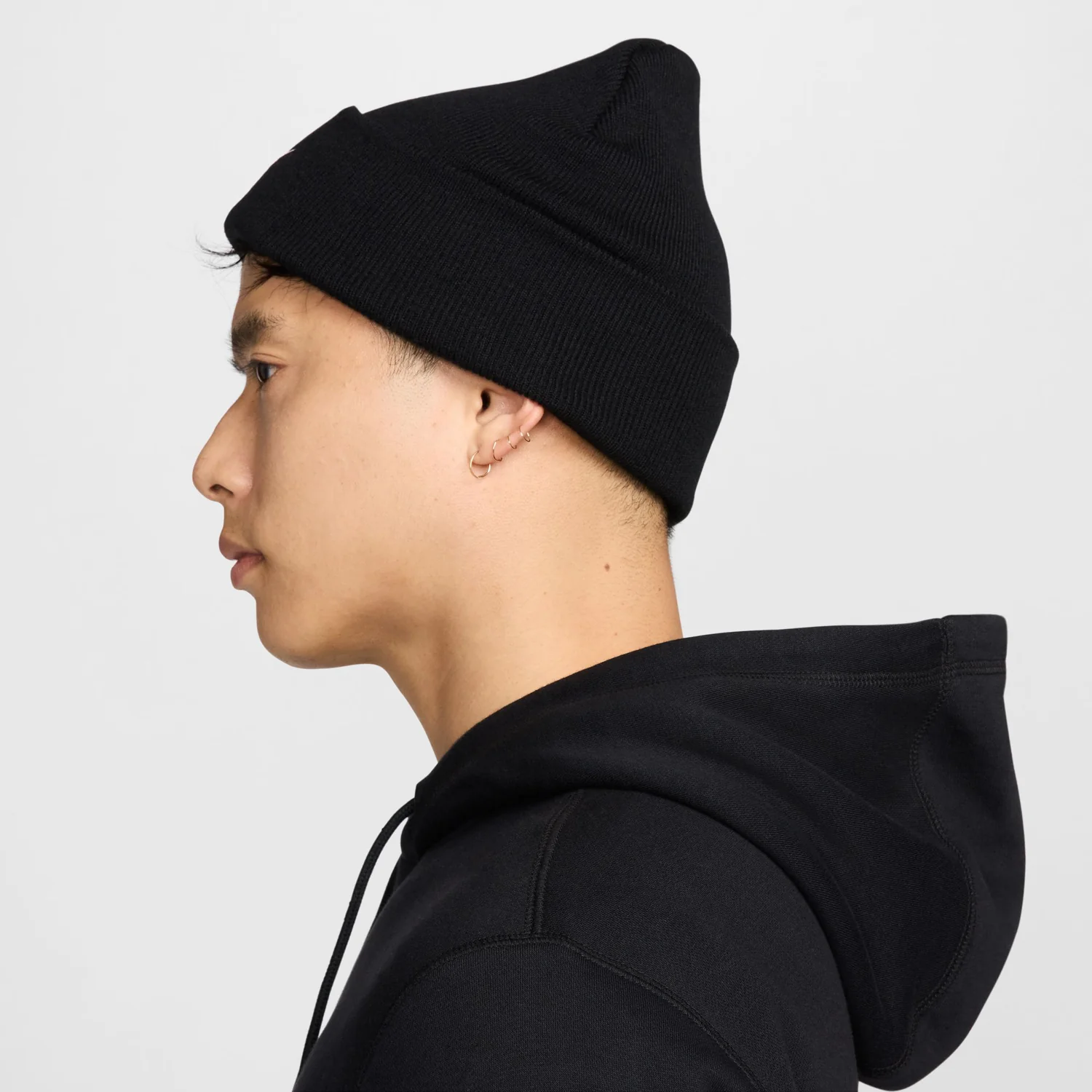 Nike Peak Tall Cuff Swoosh Beanie - Image 4