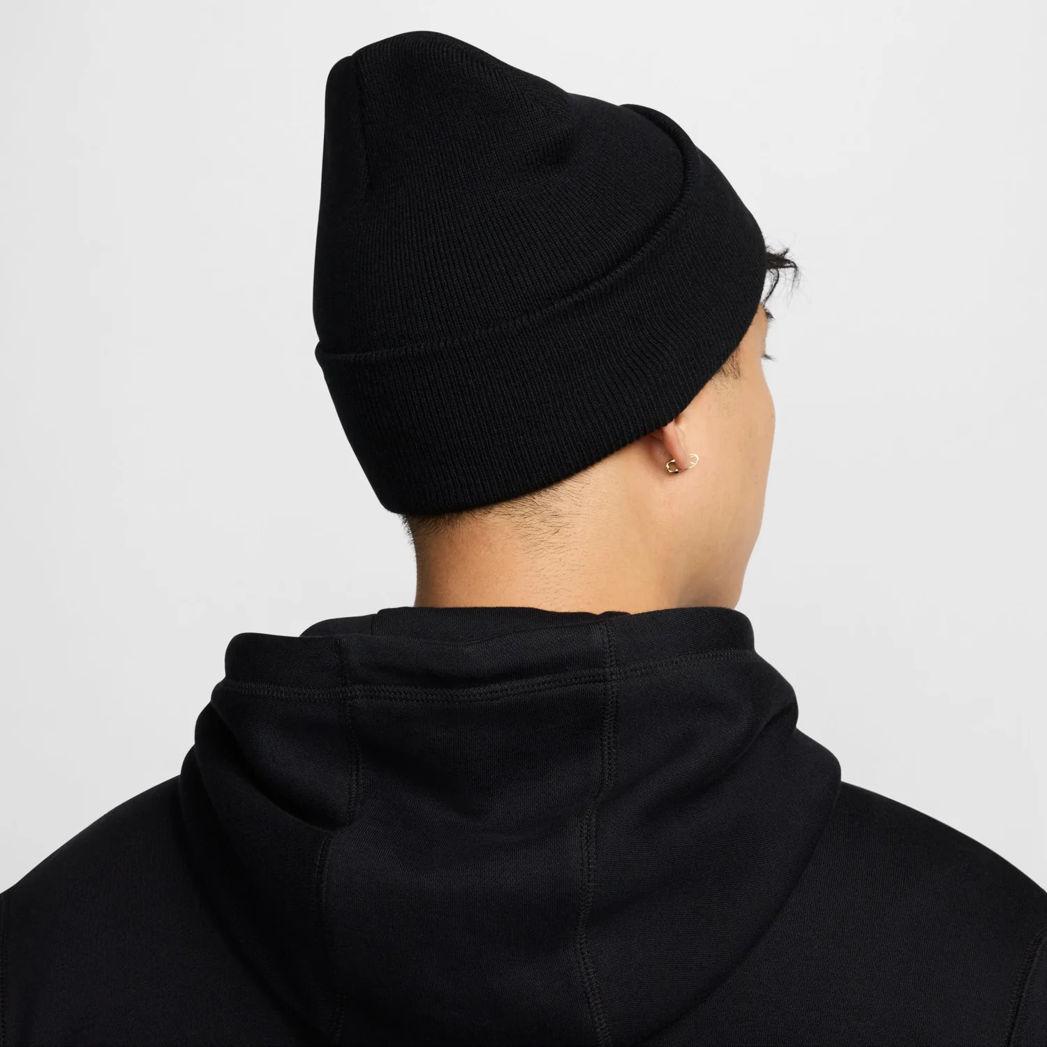 Nike Peak Tall Cuff Swoosh Beanie - Image 5
