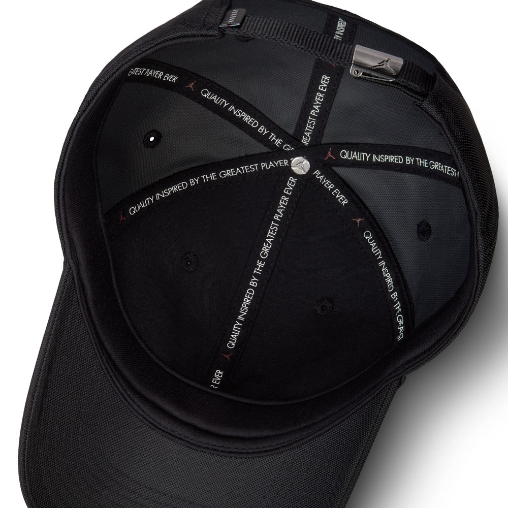 Jordan Rise Cap Structured Curved Bill Metal Jumpman Strapback - Image 7
