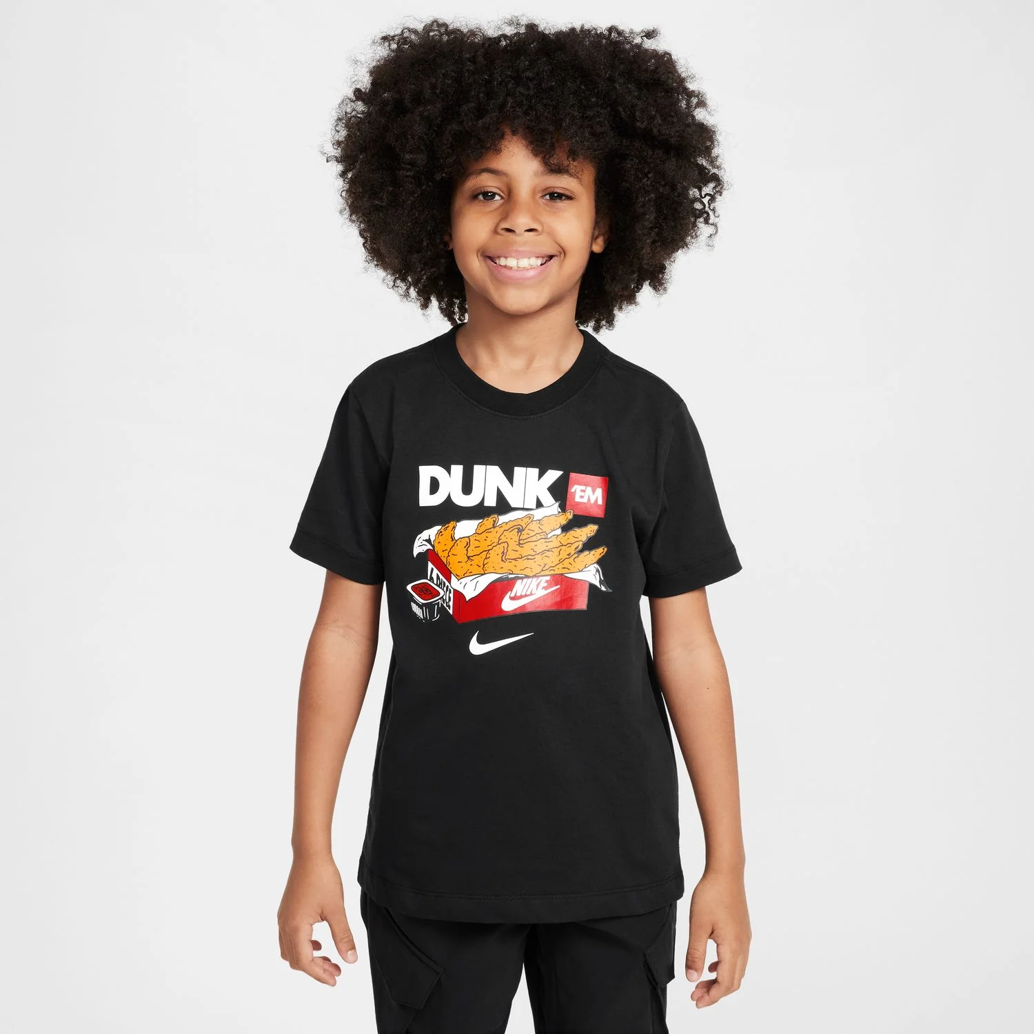 Swoosh Dunk Tee - Youth - Image 2