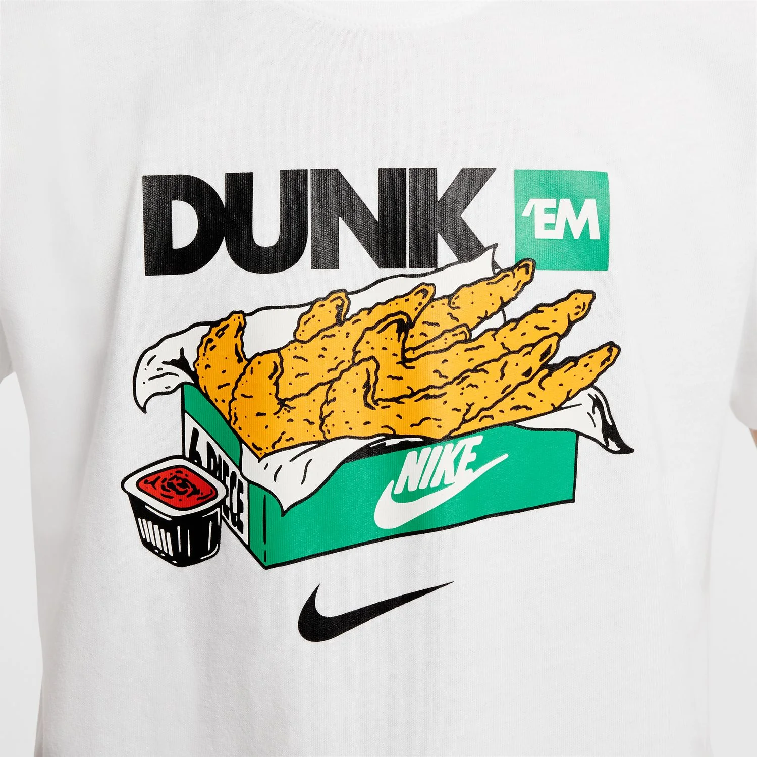 Swoosh Dunk Tee - Youth - Image 5