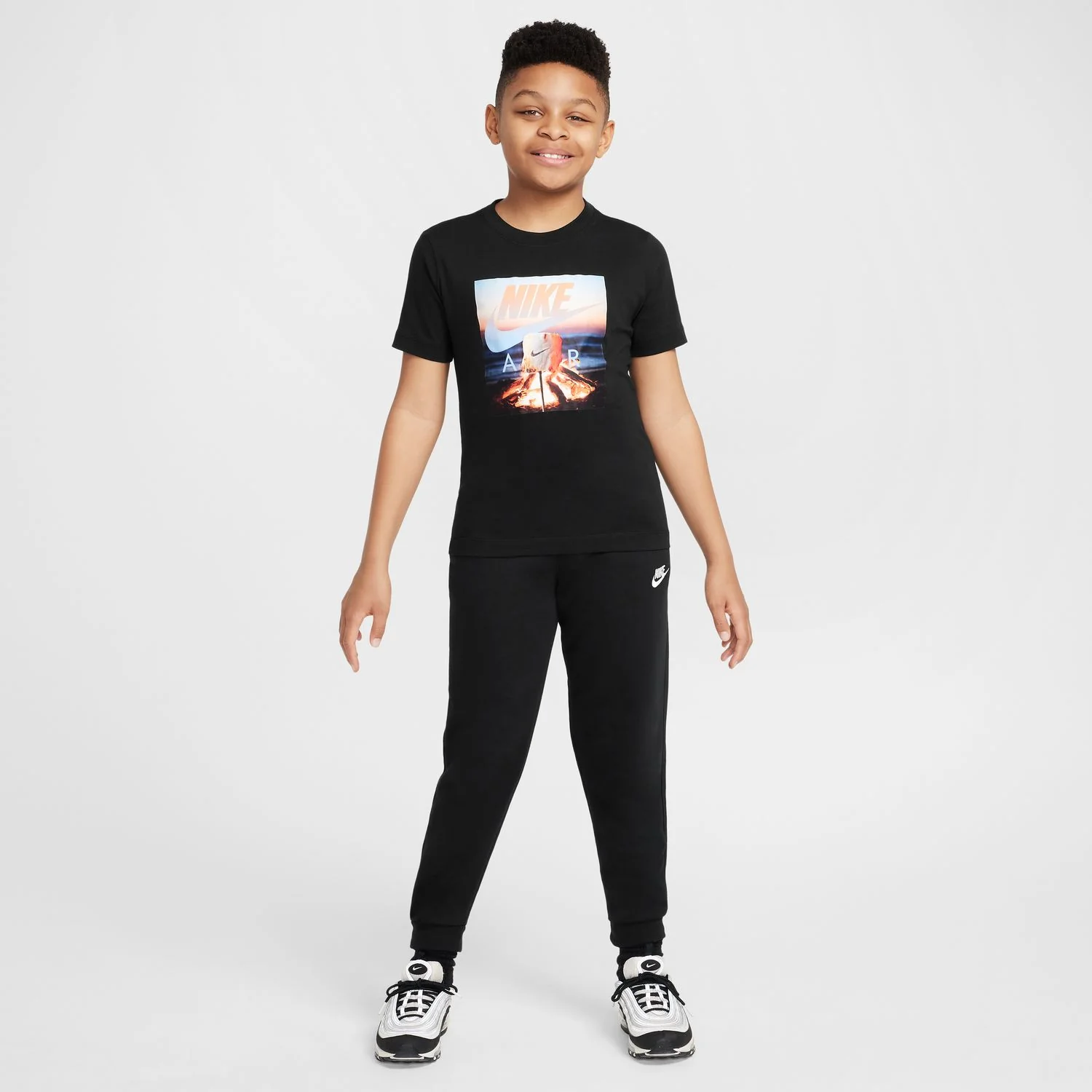 Bonfire Photo Tee - Youth - Image 3