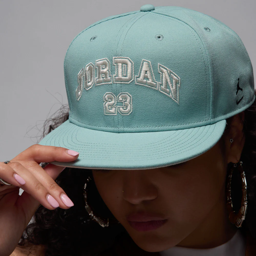 Jordan Pro Cap Structured Flat Bill MVP Jumpman Snapback - Image 3