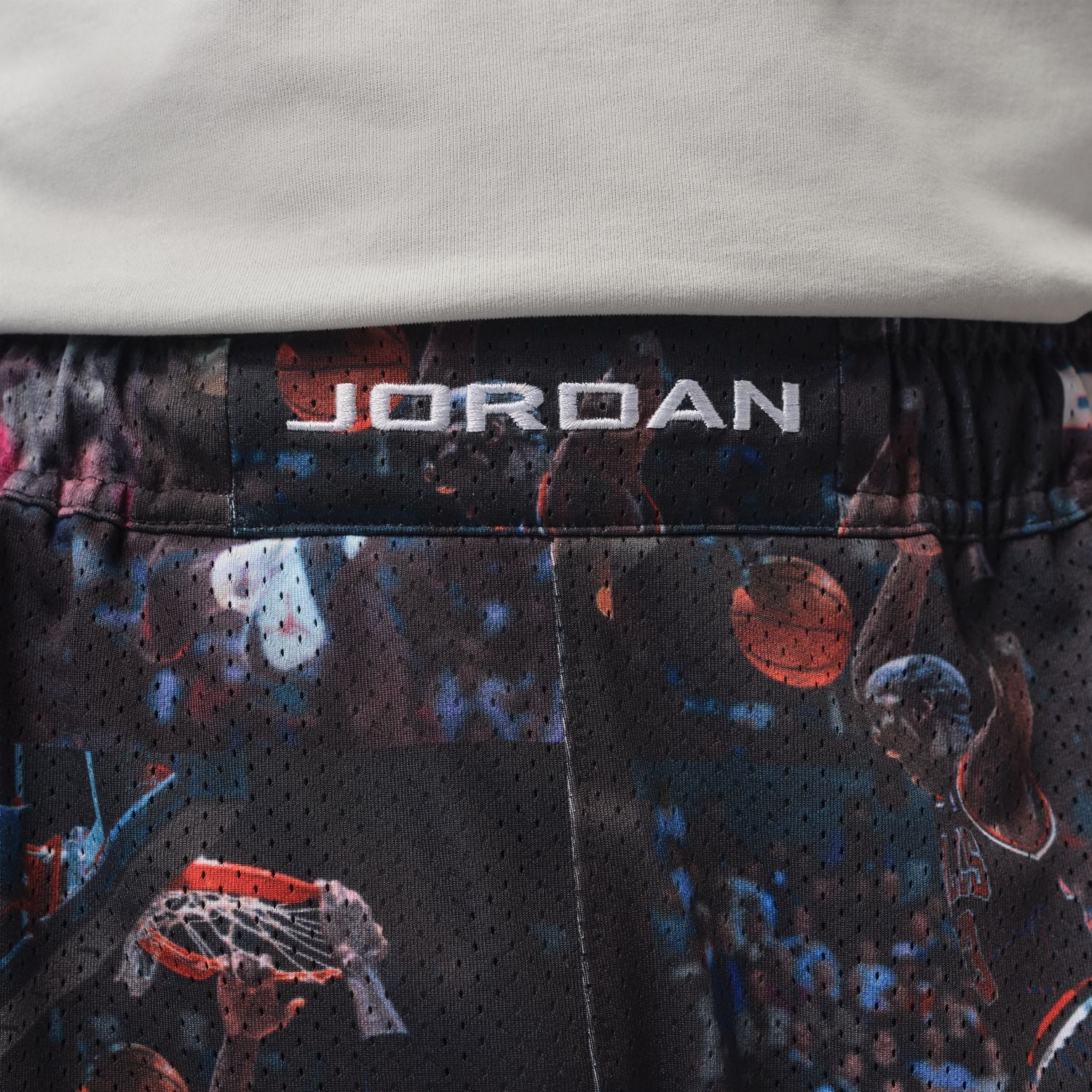 MJ AOP Mesh Shorts - Image 5