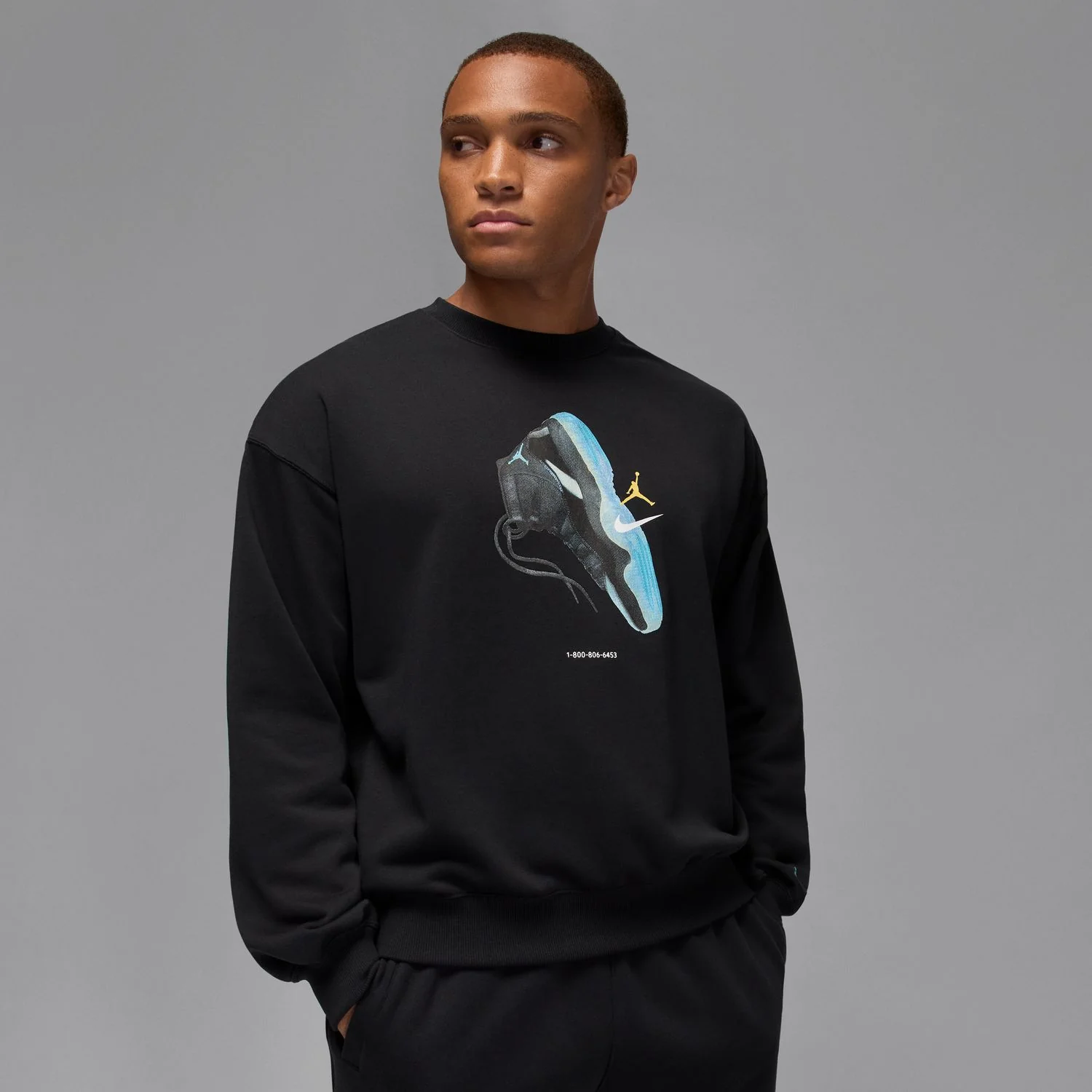 Brooklyn AJ11 Fleece Crew - Image 2