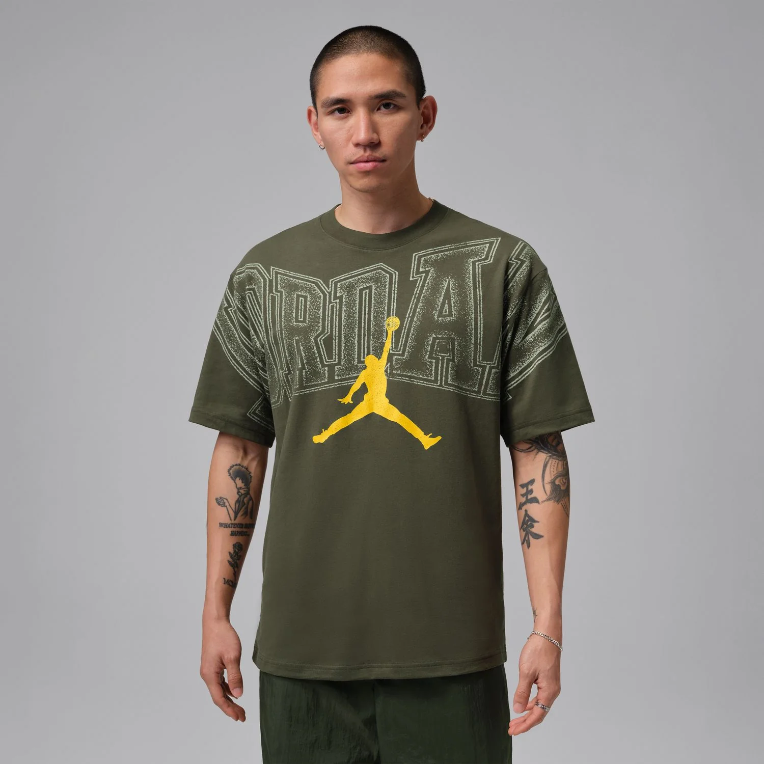 MJ Stretch Graphic Crew -Mens - Image 2