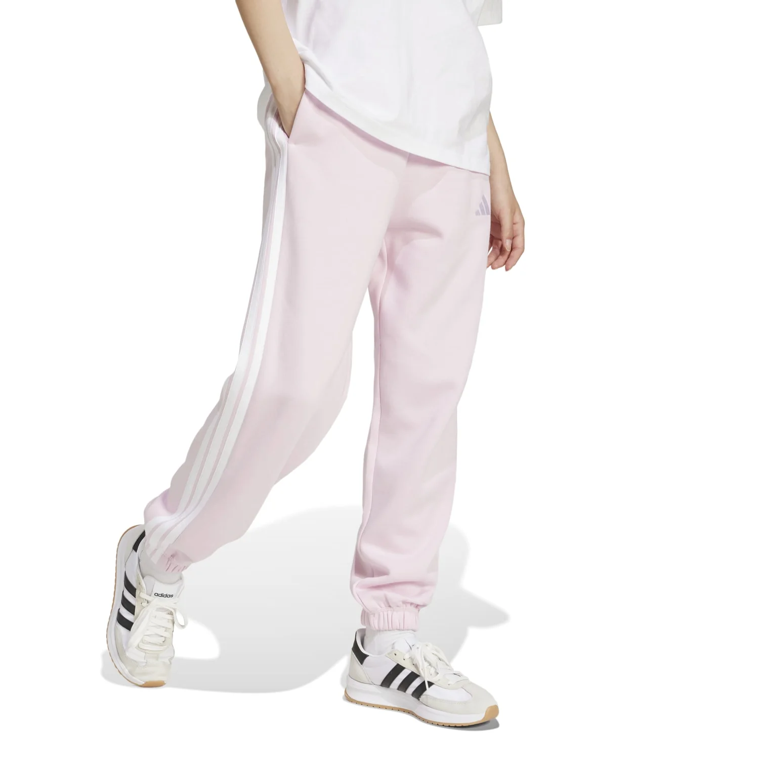 Essentials 3-Stripe Loose Pant - Womens - Image 3