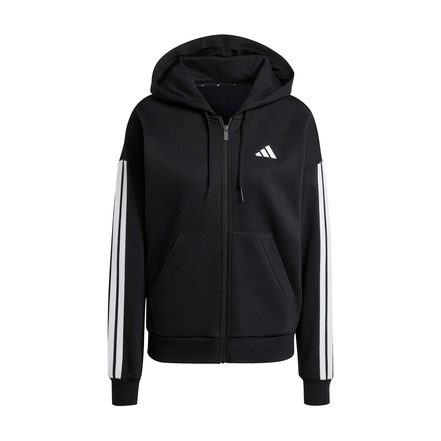 Essentials 3-Stripe FZ Hoody - Womens
