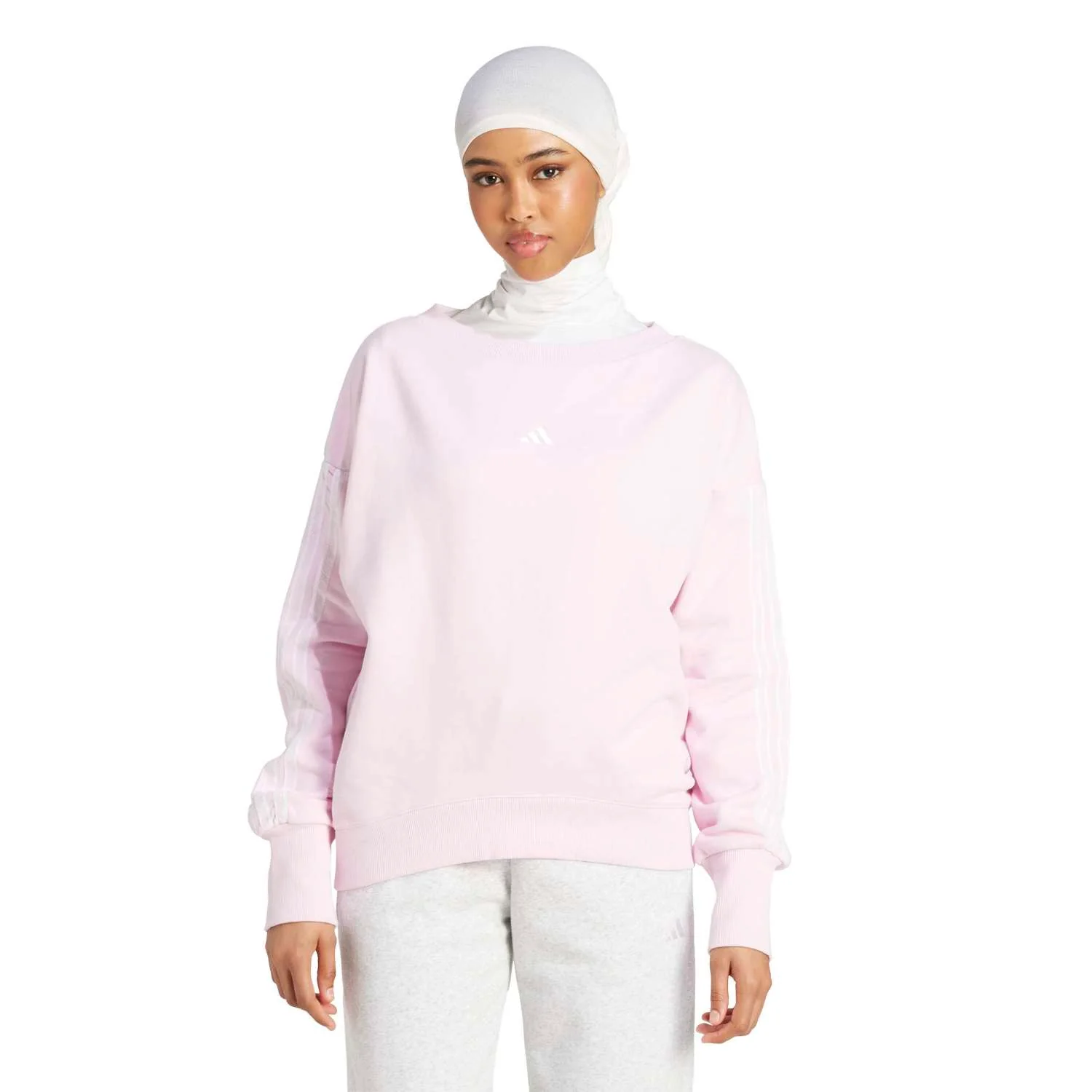 3-Stripes Loose Sweatshirt - Womens - Image 2