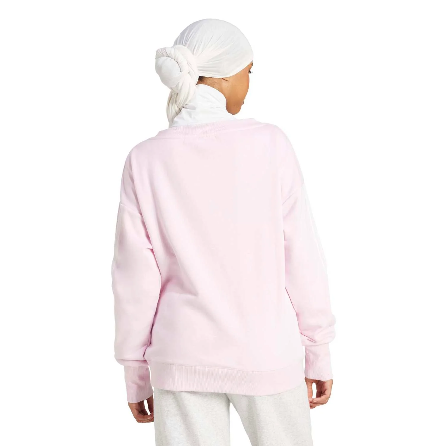 3-Stripes Loose Sweatshirt - Womens - Image 6