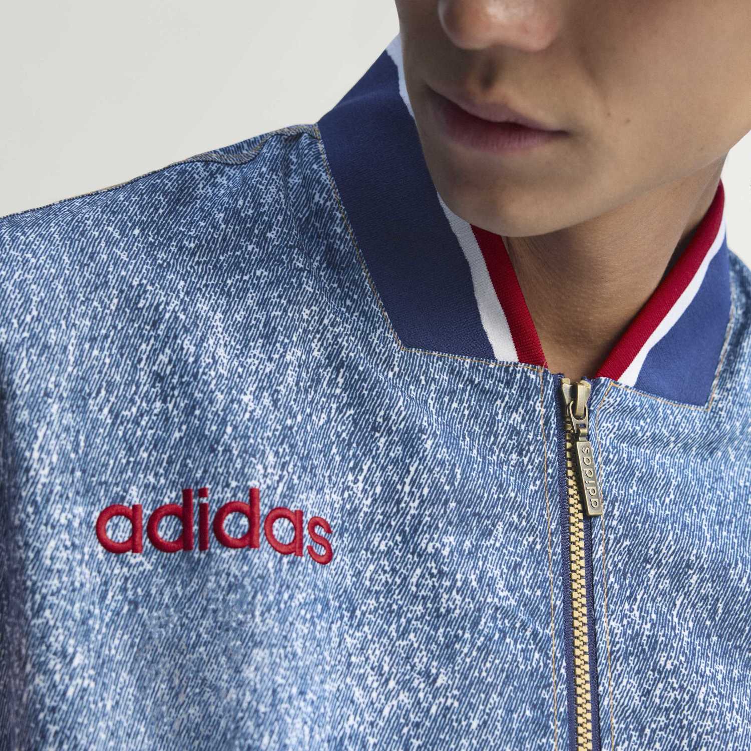 USA 94 Denim Bringback Track Top -Mens - Image 5