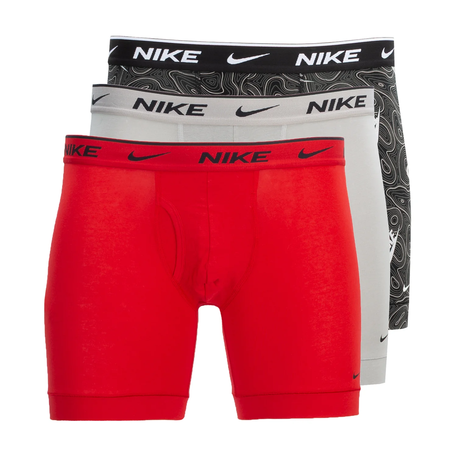 3 Pack Dri-FIT Essential Cotton Stretch Boxer Briefs