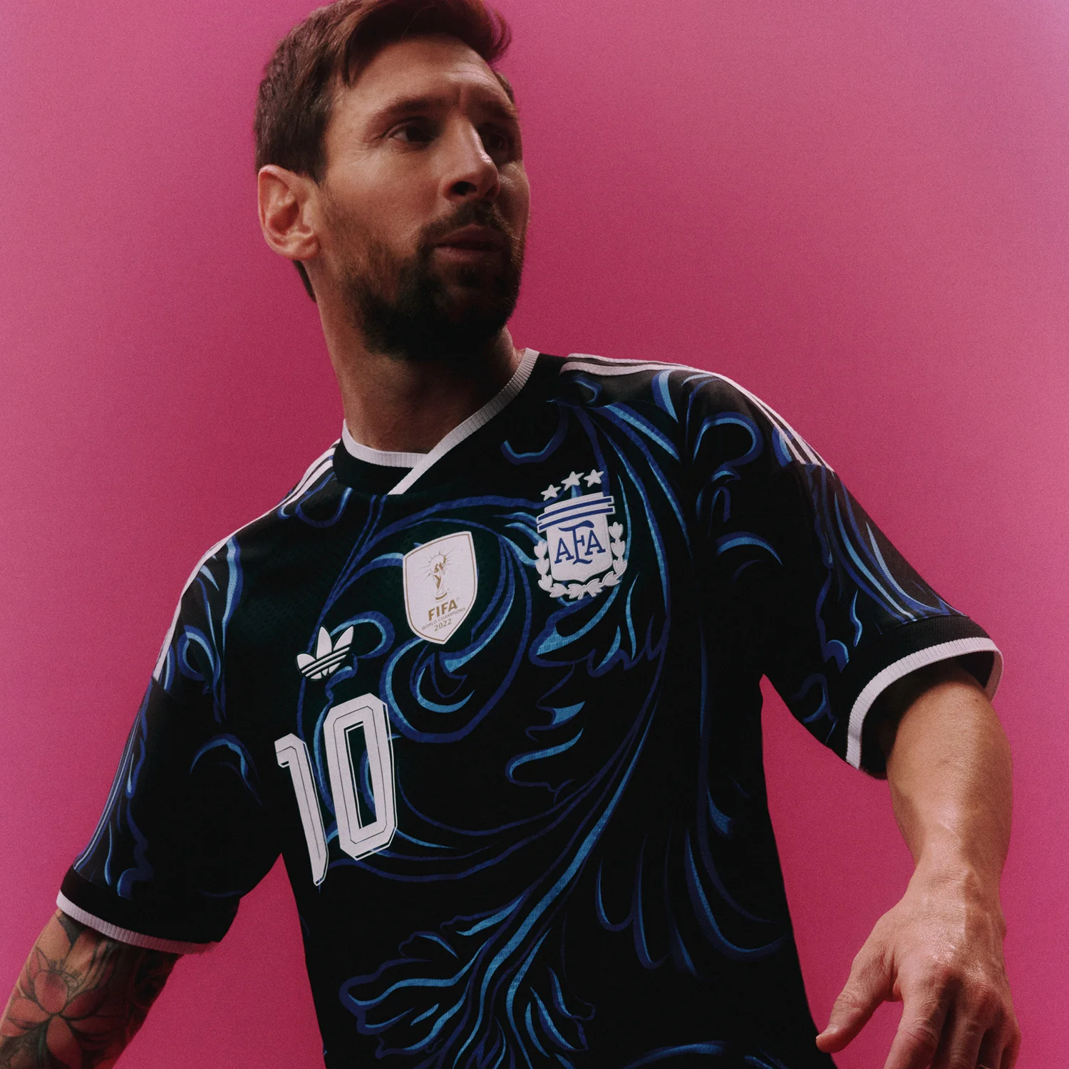 Argentina 26/27 Messi Replica Away Jersey - Mens - Image 2