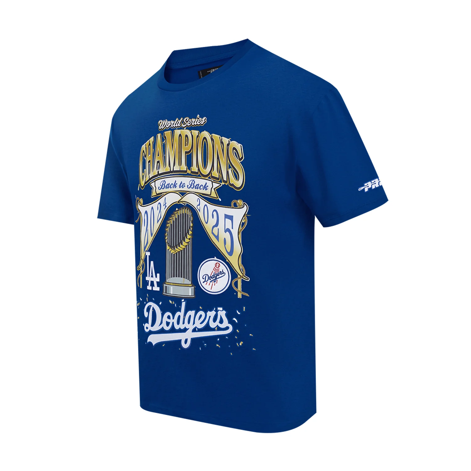 Los Angeles Dodgers Back to Back Champs Tee -Mens - Image 2
