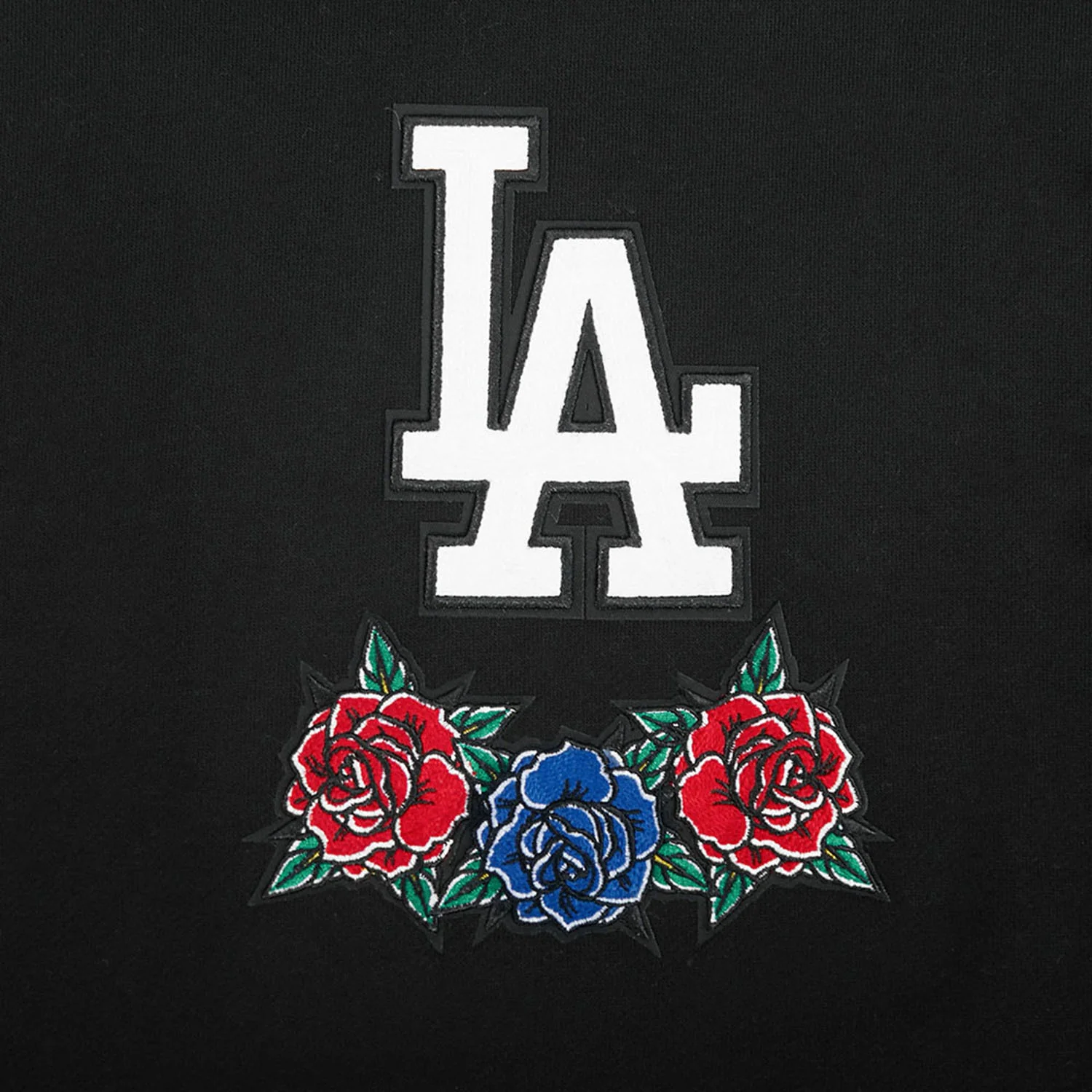Los Angeles Dodgers Wave & Roses Hoodie -Mens - Image 5
