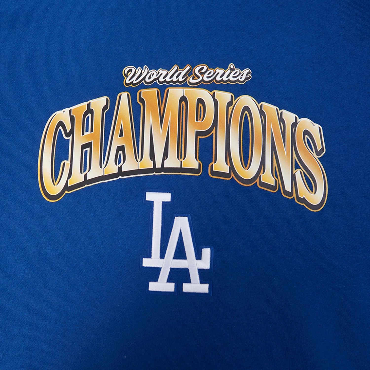 Los Angeles Dodgers Back to Back Champs Hoody -Mens - Image 5