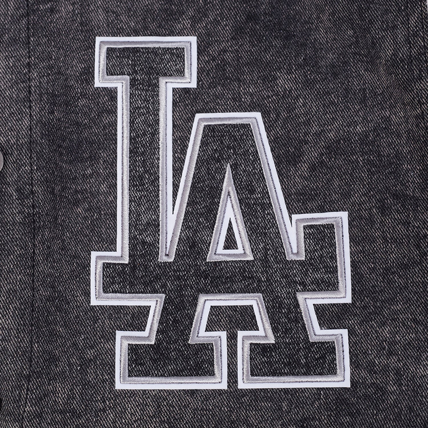 Los Angeles Dodgers Varsity Black Jacket -Mens - Image 5